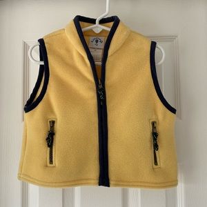 Hartstrings 4T Yellow & Navy Vest